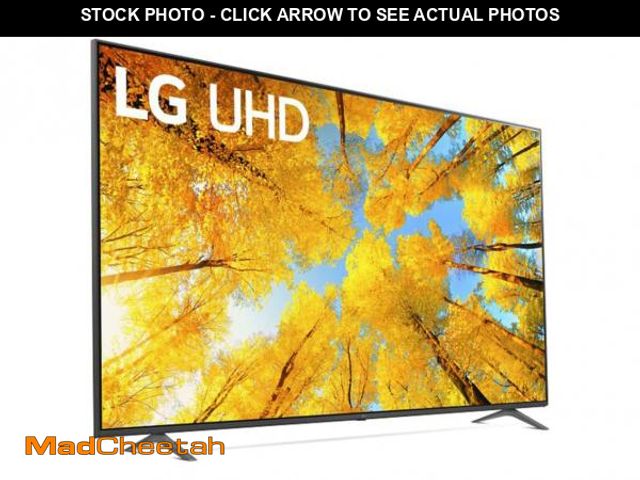 Lot 74-12388379 - LG UQ7590 86-Inch Class UHD Smart TV 86UQ7590PUD, 2022 - AI-Powered 4K, Alexa Built-In, Grey - UNUSE...