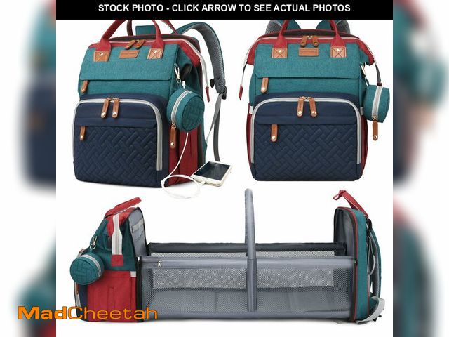 Lot 74-14144781 - Astro alan Baby Diaper Bags with Changing Station, Waterproof Diaper Bag Backpack for Moms Dads with...