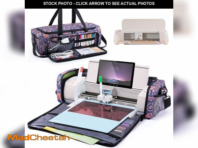 Lot 74-12603945 - IMAGINING Carrying Case Bag for Cricut Maker 4, Maker 3, Explore 4, Explore 3, Explore Air 2, Large ...