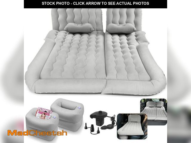 Lot 74-11547730 - Byomostor 3 in 1 Car Air Mattress, SUV Mattress for Back Seat Cargo Area Car Mattress with Electric ...