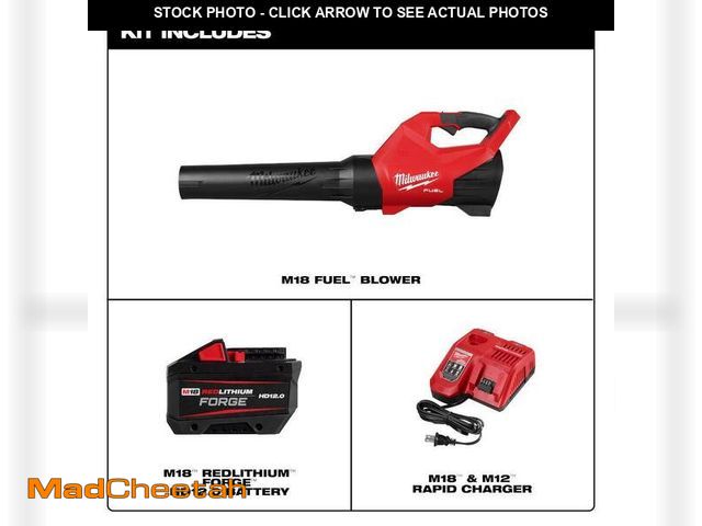 Lot 74-12791851 - (MISSING BATTERY,CHARGER) Milwaukee M18 FUEL 120 MPH 500 CFM 18V Brushless Cordless Battery Powered ...