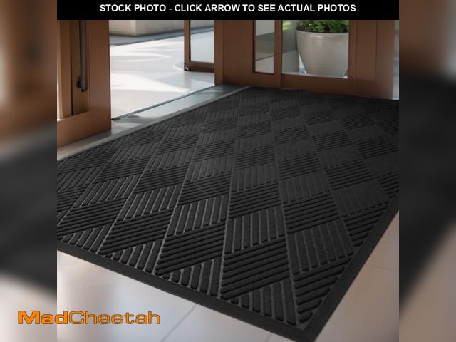 Lot 74-12479473 - SIXHOME Outdoor Mat Non Slip Doormat 32"x47" Front Door Mat Outside Absorbent Rubber Welcome Mat Low...