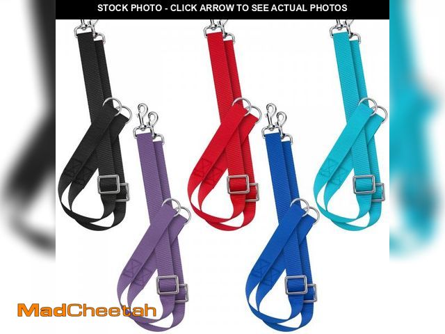 Lot 74-11548211 - Clysee 10 Pieces Horse Bucket Straps for Horse Stalls Adjustable Bucket Strap Nylon Horse Trailer Ti...