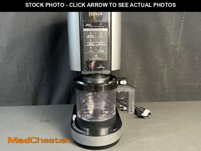 Lot 74-12152263 - Ninja NC299AMZ Creami Ice Cream Maker Black/Grey Used - UNUSED