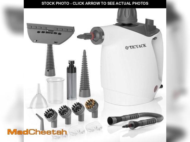 Lot 74-12115537 - Handheld Steam Cleaner, Steam Cleaner with 16 PCS Accessory &amp; Safety Lock, 500ML Large Capacity ...
