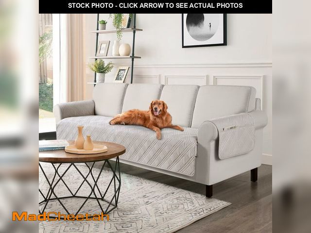 Lot 74-14272962 - TAOCOCO Waterproof Oversized Couch Covers for Pets Dogs with Non Slip Backing, Sofa Seat Covers with...
