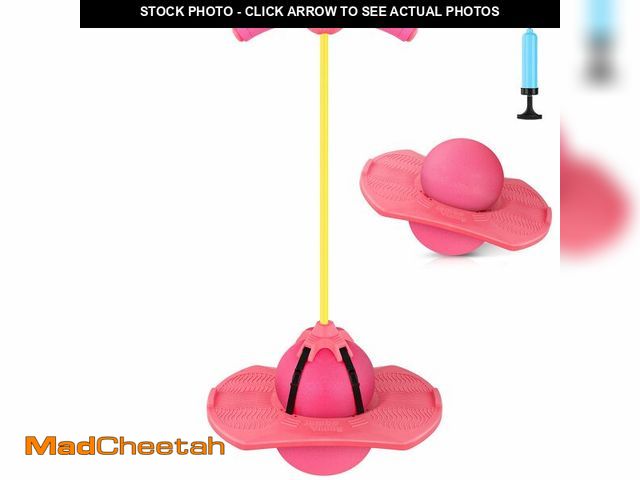 Lot 74-13989276 - Christoy Pogo Jumper with Handle and Ball Pump, High Jump Toy Bounce Jump Trick Board Pogo Bouncing ...