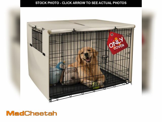 Lot 74-12700471 - Explore Land 30 inches Dog Crate Cover Heavy Duty Polyester Pet Kennel Sunshade Universal Fit for Wi...