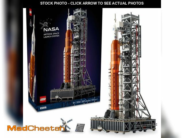 Lot 74-14587633 - LEGO Icons NASA Artemis Space Launch System - DIY Rocket Model Building Set for Adults, Ages 18+ - G...