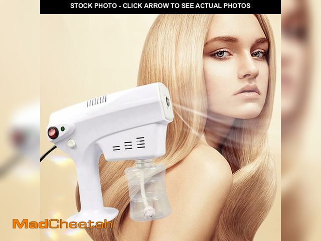 Lot 74-14384204 - Portable Nano Steam Gun Hair Care Sprayer Micro Mist Machine Spray Gun Facial Steamer - USED