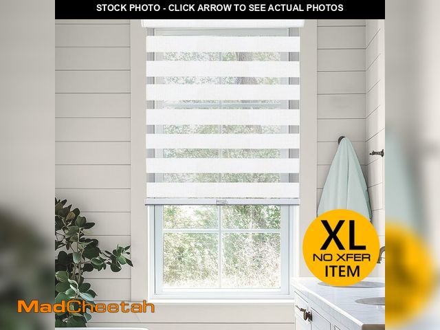 Lot 74-12568105 - CHICOLOGY Zebra Blinds, Roller Window Shades, Blinds for Windows, Roller Shades for Windows, Window ...