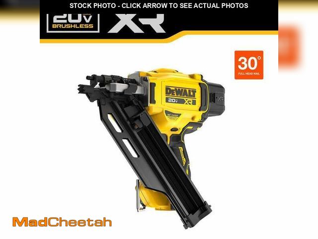 Lot 74-12797503 - DEWALT 20-Volt 30ÃÂ° Cordless Framing Nailer (Tool-Only) - UNUSED