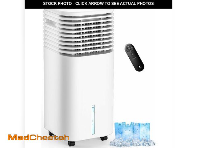 Lot 74-12719635 - CENSTECH 4-IN-1 Portable Air Conditioners, Evaporative Air Cooler w/4 Modes &amp; 3 Speeds, 15H Time...