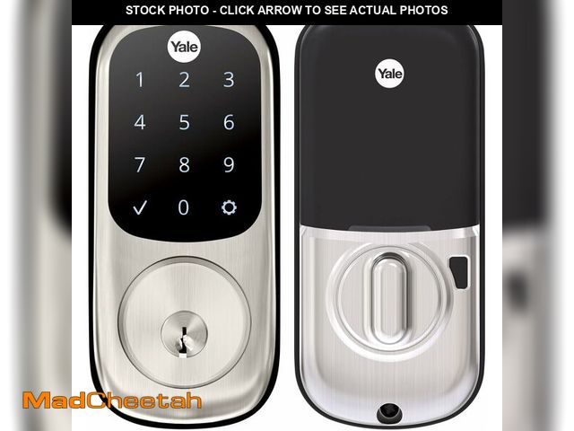 Lot 74-14591646 - Yale Assure Deadbolt Lock with Touchscreen, Satin Nickel Digital Non-Connected Entry Door Lock with ...