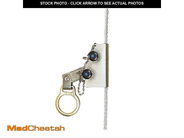 Lot 74-12805939 - 3M DBI-SALA 5000338 Vertical System Component, Manual Wire Rope Grab For Use On 3/8" (9.5 mm) 7x19 C...