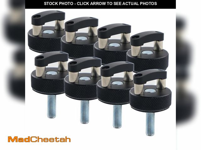 Lot 74-14264359 - Aluminum Hard Top Quick Removal Fastener Thumb Screw Compatible with 2021 + Ford Bronco 2dr and 4dr ...