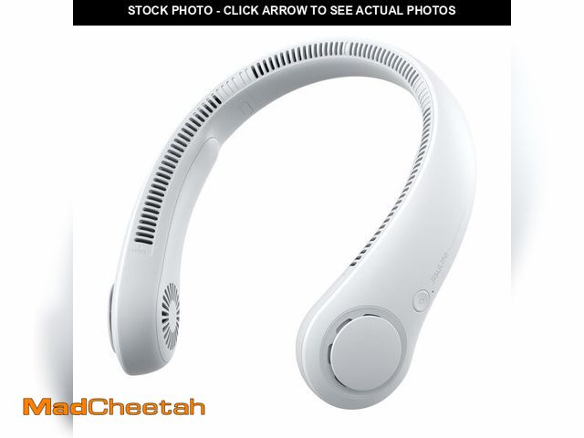 Lot 74-14427823 - JISULIFE Portable Neck Fan, Hands-Free Bladeless, 5 Speeds, 4000 mAh - UNUSED