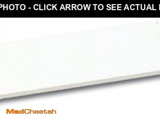 Lot 74-12140321 - Champion Sports Official Size Pitcher's Plate with Metal Spikes, White, 24" x 6" x 1" (80) - UNUSED
