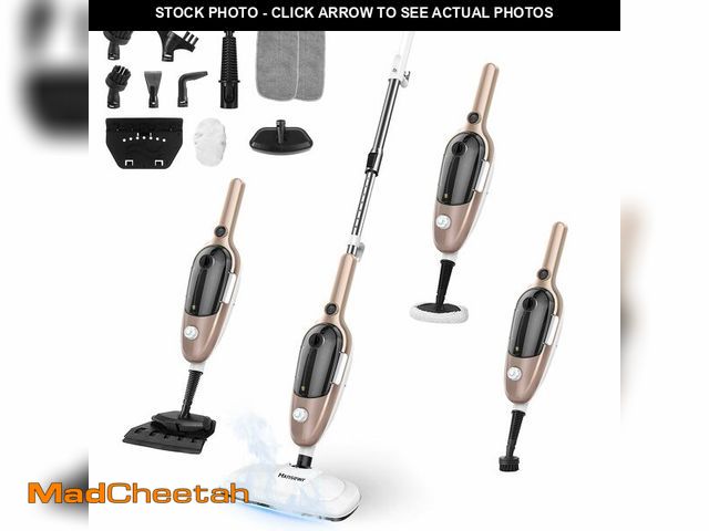 Lot 74-14272666 - Steam Mop - All-in-one Powerful Handheld Steam Cleaner Detachable Floor Steamer with 11 Accessories,...
