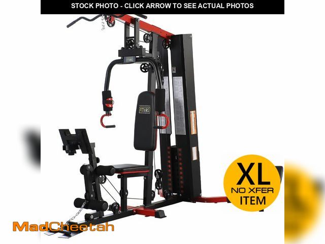 Lot 74-12569522 - (SET OF 5) Fitvids Multifunctional Home Gym Equipment with 160 lbs Weight Stack, Full Body Workout W...