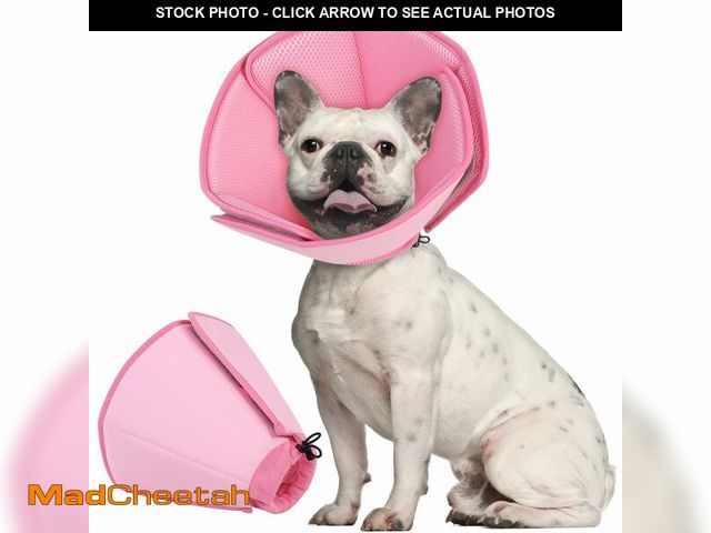 Lot 74-14212724 - PUZAUKAL Dog Cone Collar - Soft Elizabethan Collar for Dogs After Surgery, Comfy Cone for Dogs to St...
