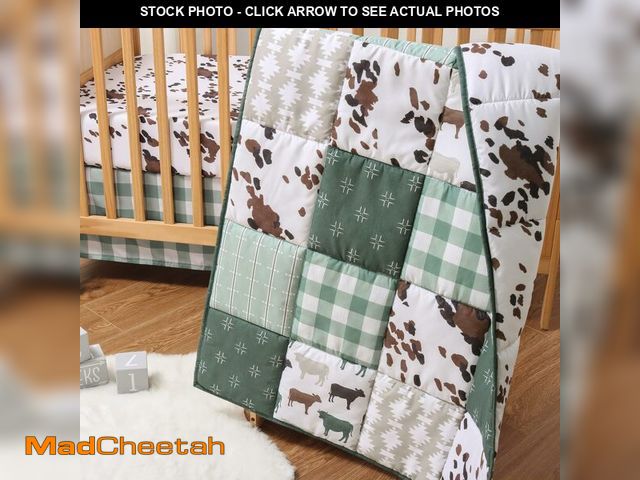 Lot 74-14432656 - The Peanutshell 3 Piece Baby Crib Bedding Set for Boys &amp; Girls - Newborn, Infant &amp; Toddler N...