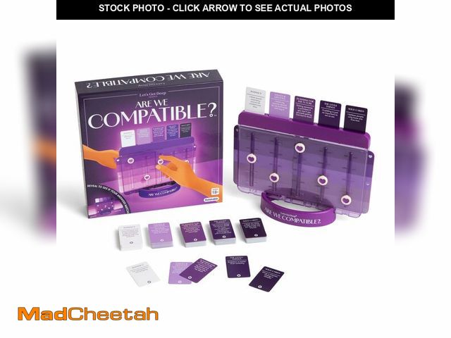 Lot 74-14206224 - Are We Compatible? by Relatable, A Romantic Relationship Card Game and Couples Games for Adults - Pe...