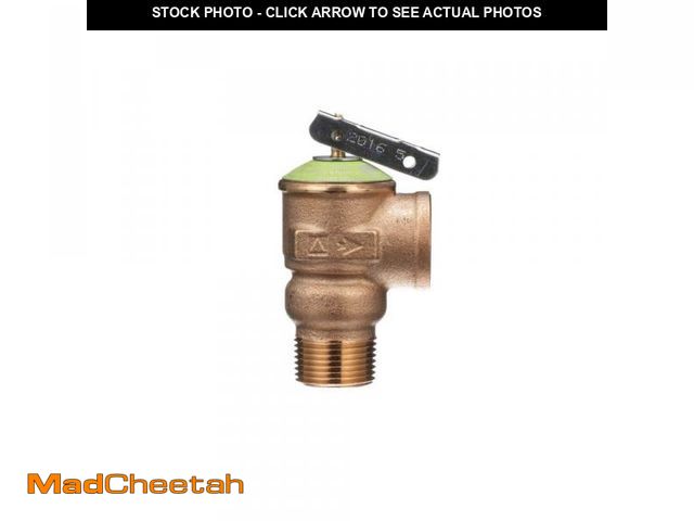 Lot 74-12163418 - *SEE DETAILS* Wilkins 3/4 in. 30 PSI Brass Relief Valve *SEE DETAILS*  - USED