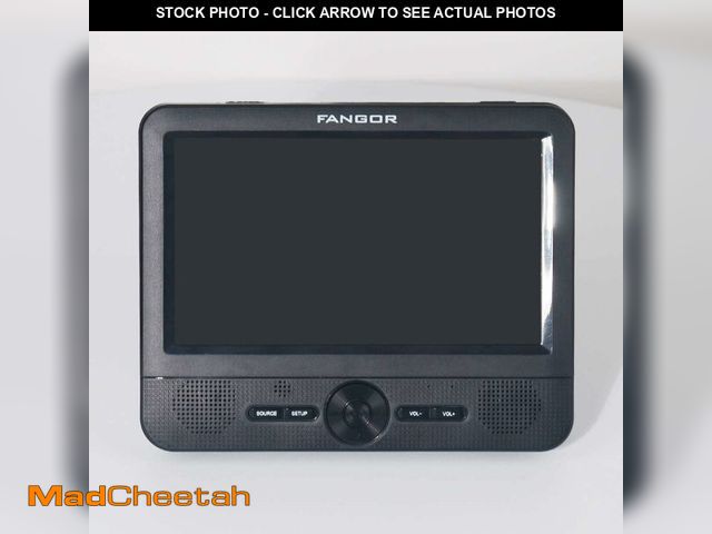 Lot 74-14296851 - FANGOR 7.5" Single DVD Player Replacement for Model F-611 (DVD Player Screen Only, No Accessories In...