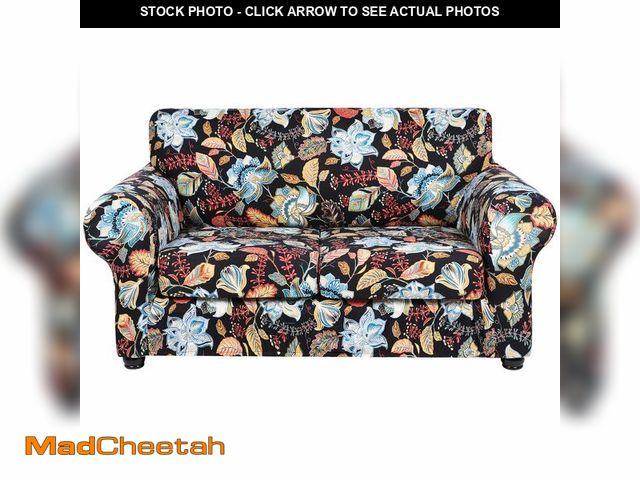 Lot 74-14148681 - hyha Couch Cover, Loveseat Covers, Floral Pattern, Stretch, Printed, 3 Pieces, Sofa Slipcovers, for ...