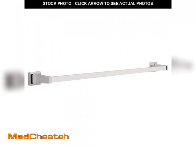Lot 74-12517799 - Franklin Brass Futura 30 in. Wall Mount Towel Bar Bath Hardware Accessory in Polished Chrome - UNUSE...