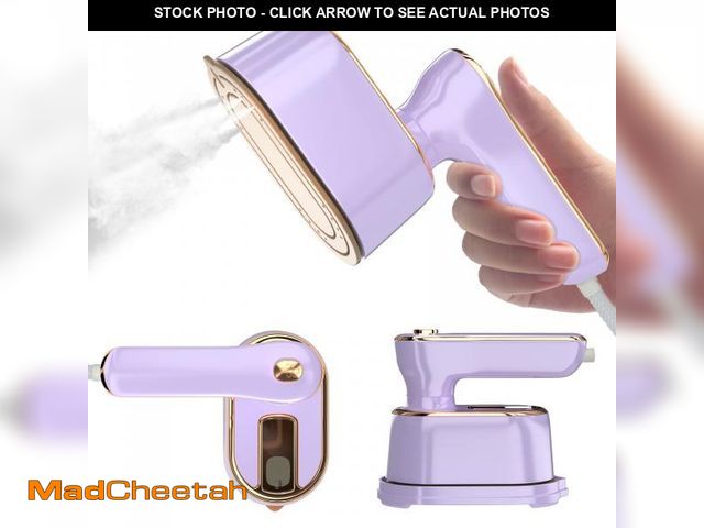 Lot 74-11557950 - Travel Steamer Iron for Clothes Mini - Portable Ironing Machine Travel Small Size Portable Steamer T...