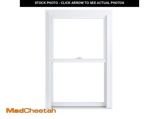 Lot 74-14343303 - American Craftsman 27.75 in. x 41.25 in. 70 Pro Series White Double Hung Low-E Argon Glass Vinyl Rep...