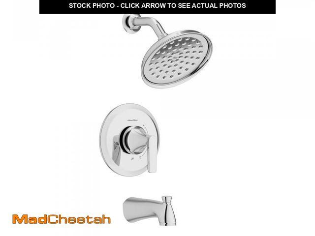 Lot 74-11546239 - American Standard 7429508.002 Becklow Tub and Shower Trim Kit with Valve, 1.8 GPM, Polished Chrome -...