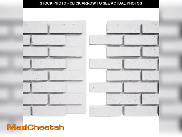 Lot 74-14327552 - Trim Sill for EverStone Faux Traditional Brick Siding Panels, 43"W x 2 1/2"D x 3"H, Glacier Color(3 ...
