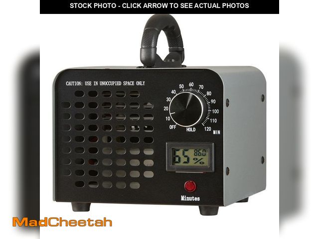 Lot 74-13039539 - SKYSHALO Ozone Machine 3230 Sq. Ft. HEPA - Type Ozone Generator in Gray Odor Remover Commercial Home...