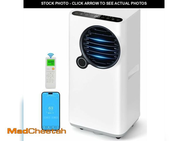 Lot 74-12662301 - Portable Air Conditioners, 16000 BTU Smart Room Air Conditioner with Cooling/Dehumidifier/Fan, auto ...