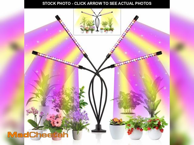 Lot 74-13629958 - shalaker Grow Lights for Indoor Plants,80 LED Plant Lights with Full Spectrum &amp; Red Blue Spectru...