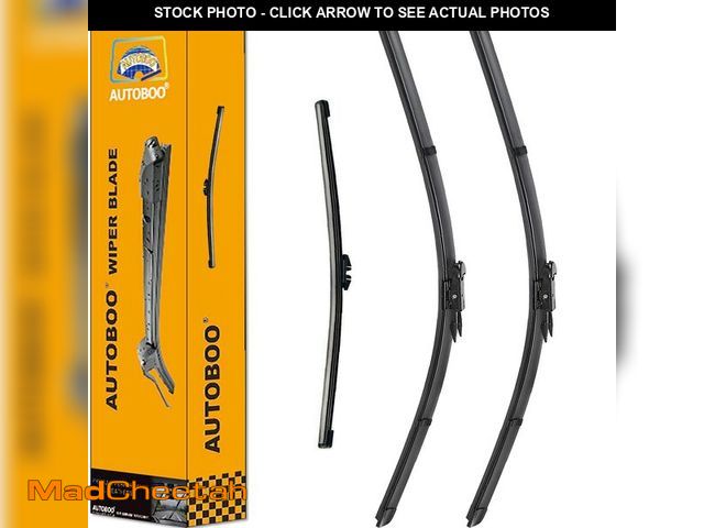Lot 74-12698385 - AUTOBOO 28"+28" Windshield Wipers with 11" Rear Wiper Blade Replacement for Ford Escape 2013-2019 -O...