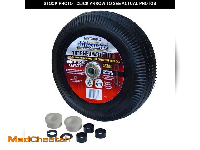 Lot 74-12731516 - *DIRTY/RUSTY/MISSING KNOBS* Milwaukee 10 in. Pneumatic Tire *DIRTY/RUSTY/MISSING KNOBS*  - USED