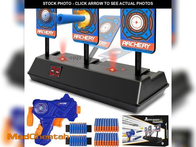 Lot 74-13571083 - KKONES Electric Scoring Auto Reset Shooting Digital Target for Nerf Guns Shooting Target - UNUSED