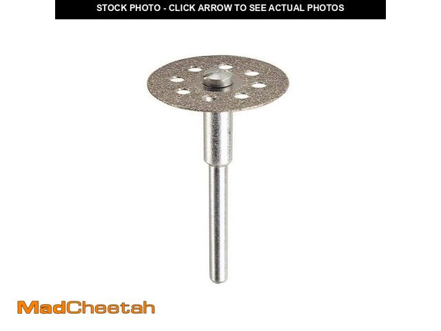 Lot 74-13001620 - Dremel 7/8 in. Rotary Tool Diamond Wheel for Marble, Concrete, Brick, Porcelain, Ceramics and Epoxie...