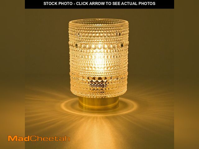 Lot 74-12879442 - MiuBrty Battery Operated Lamp with Auto-Off Timer, Cordless Table Night Light for Bedroom &amp; Entr...