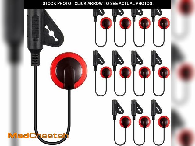 Lot 74-12599991 - Acoustic Guitar Pickup 12 Pack-K01 Piezo Contact Microphone Self-Adhesive Pickups for Guitar, Violin...