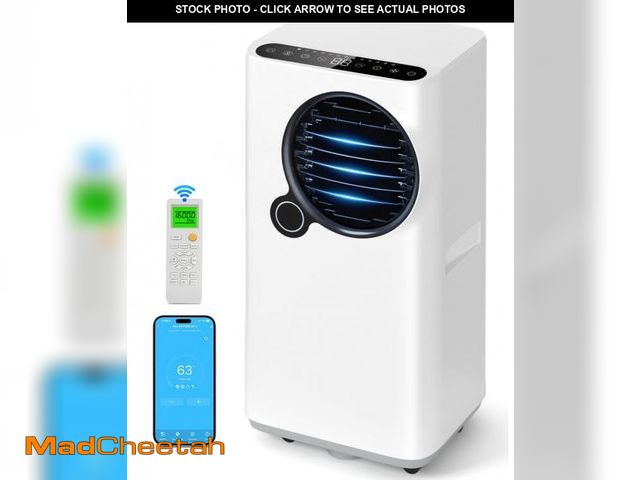 Lot 74-12150409 - Lxlu Portable Air Conditioners, 16000 BTU 6-in-1 Cooling, Dehumidifier &amp; Fan, Ultra Quiet with 2...