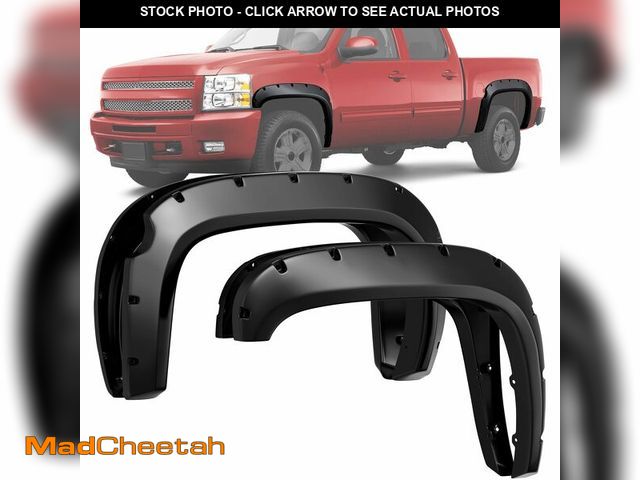 Lot 74-12567629 - LEDKINGDOMUS Front &amp; Rear Fender Flares Compatible with 2007-2013 Chevy Silverado 1500 (Only Fit...