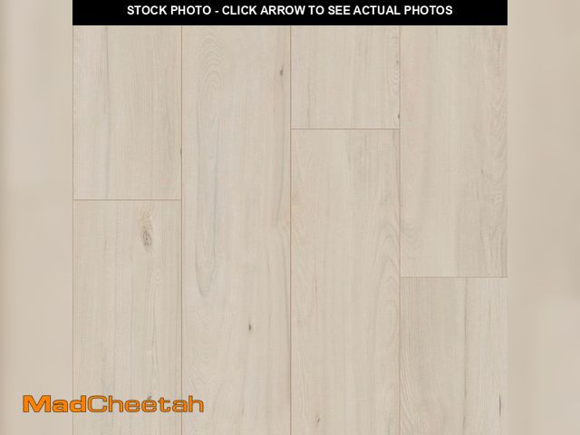 Lot 74-14313862 - Home Decorators Collection Clear Creek 12 mm T x 7.6 in. W Waterproof Laminate Flooring (21.06 sq. f...