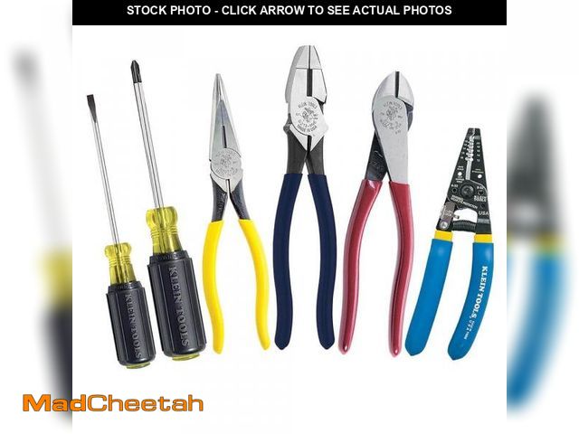 Lot 74-12086537 - Klein Tools 6-Piece Apprentice Electrician Tool Set (94126) - UNUSED