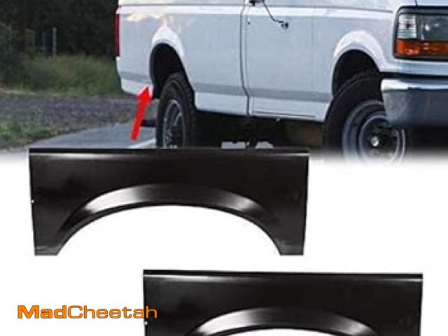 Lot 74-12396604 - ECOTRIC Rear Bed Wheel Arch Repair Panel Compatible with 1987-1998 Ford F-150 F-250 F-350 Bronco, Up...