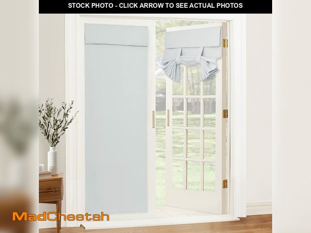 Lot 74-14152499 - RYB HOME Room Darkening Blinds for Patio Door, Privacy Window Curtains Thermal Insulate Covering for...